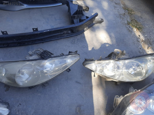 peugeot  307 çıkma  sağ sol far