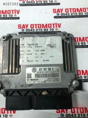 Tiguan 1.4 tsi CTH cikma motor beyni 03C907309Q