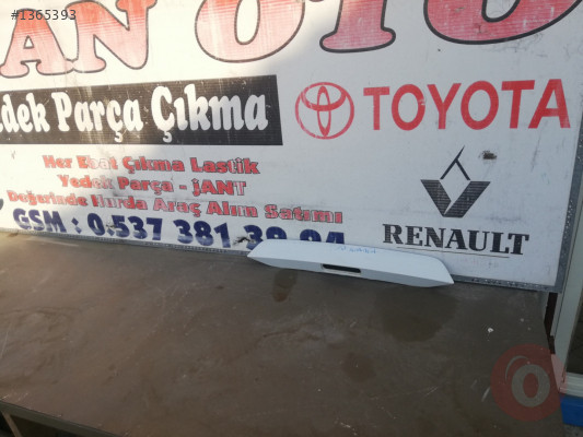 Ford kuryer arka bagaj plakalık
