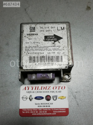 90519067 OPEL ASTRA F AİRBAG BEYNİ