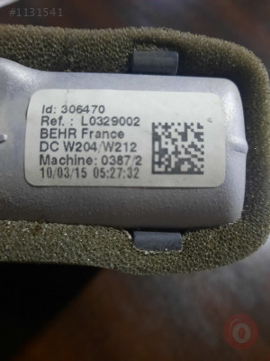 MERCEDES W204 W212 E SERİSİ KALORİFER SU RADYATÖRÜ  L0329002