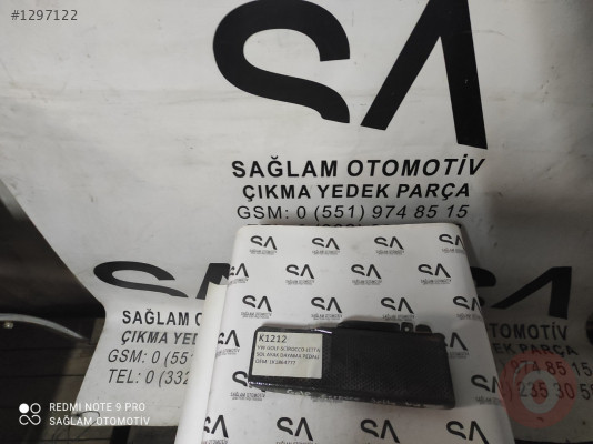 1K1864777 VWGOLF-SCİROCCO-JETTA ÇIKMA SOL AYAK DAYAMA PEDALI