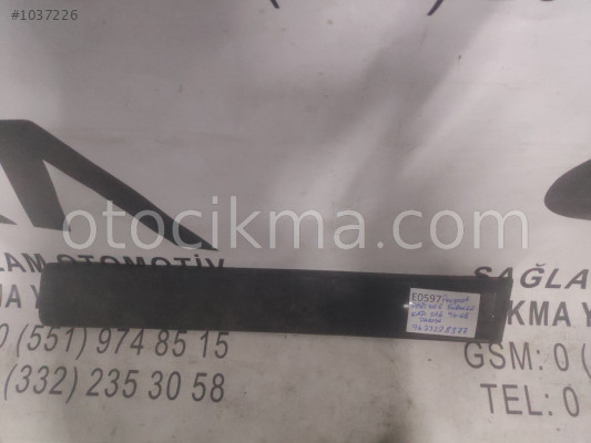 OEM; 9639228377 PEUGEOT PARTNER SÜRGÜLÜ KAPI SAĞ 96-08 PAKOS
