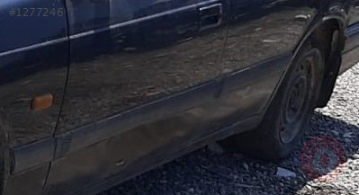1991 model mazda 929 2.0 çıkma sol takım kapı bandı