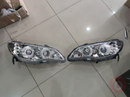 Honda Civic Sağ Sol Far Angel Krom 2006 2012