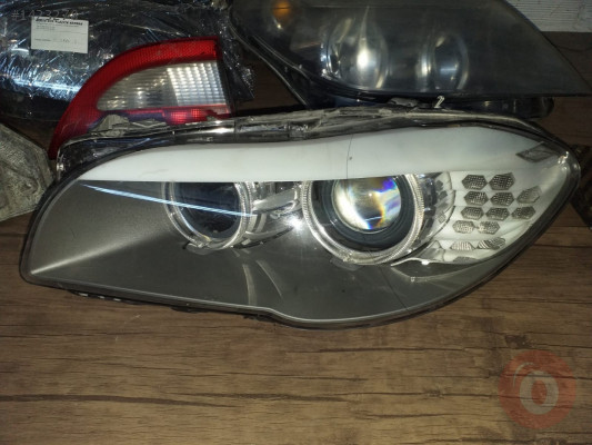 bmw 5 serisi sol far ve tüm çıkma parçalar