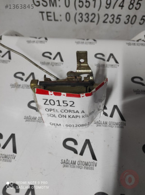 OEM; 90120862 OPEL CORSA-A ÇIKMA  SOL ÖN KAPI KİLİDİ