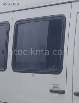 1998 mercedes sprinter 312d çıkma sağ sürgülü kapı camı