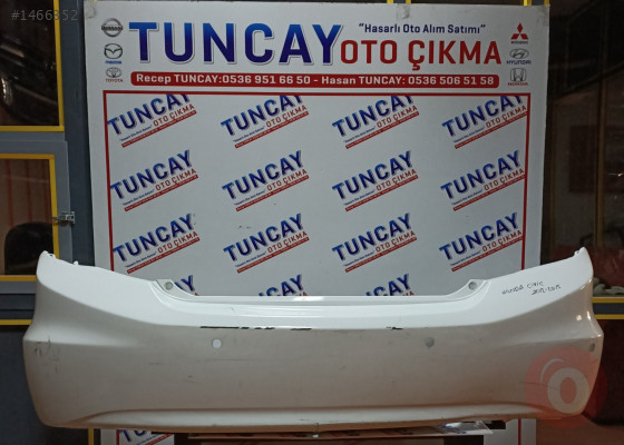 HONDA CİVİC ARKA TAMPON 2012-2015