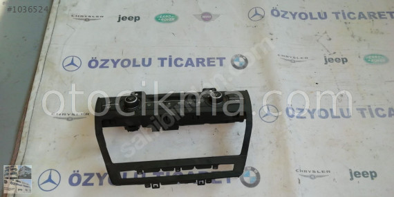BMW e70 x5 klima kumanda paneli ve çerçevesi 9157555