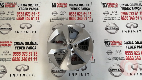 NİSSAN QASHQAİ ÇELİK JANT OEM SIFIR PARÇA J11 2017-2020