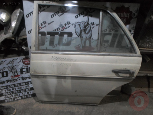 MERCEDES 123 KASA ARKA SOL KAPI KREM