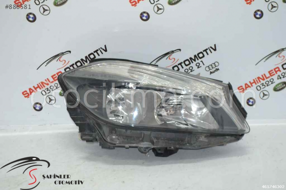 2012 2017 MERCEDES A SERİSİ W176 SAĞ FAR A1768203961