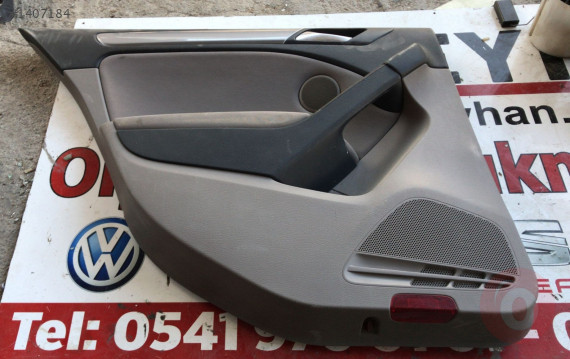 volkswagen golf 6 sol arka kapı kartonu