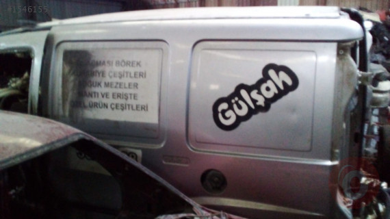 çıkma parça fiat doblo van sol yan panel