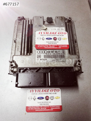 4G0907401 F AUDİ A6 3.0 TDİ MOTOR BEYNİ 0281017722