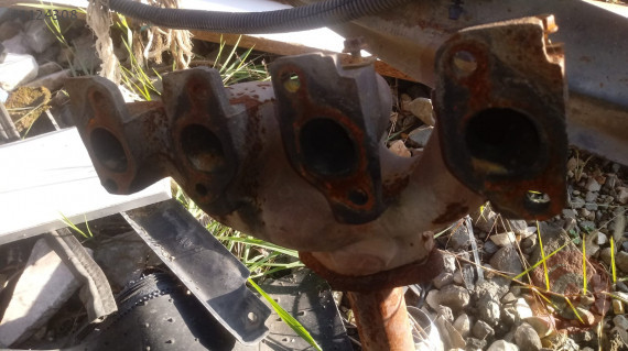 daewoo racer çıkma egzoz manifold