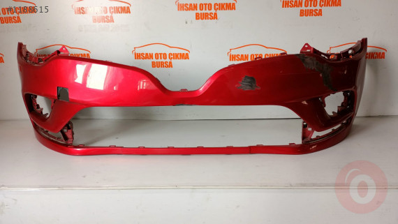 Clio 4 ön tampon makyajlı kasa orijinal kırmızı 2016 sonrası