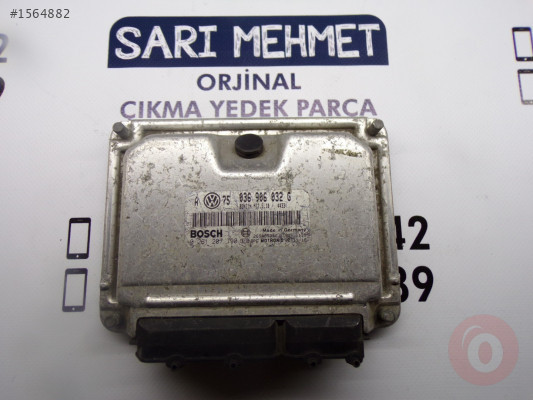 ÇIKMA VW BORA 1.4 MOTOR BEYNİ 036906032G - 036 906 032 G