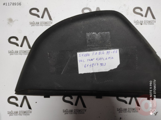 OEM;6Y1857503 SKODA FABİA 99-07 ÇIKMA  SOL YAN KAPLAMA