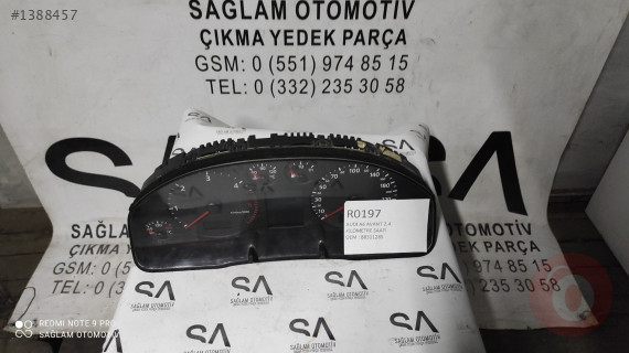 OEM; 88311285 AUDİ A6 AVANT 2.4 ÇIKMA  KİLOMETRE SAATİ