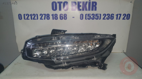 HONDA CIVIC SOL LED FAR 16.19 SIFIR