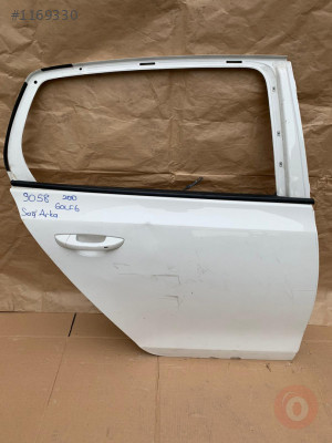 VW GOLF 6 09-12 SAĞ ARKA KAPI AZ HATALI BEYAZ 5K6833056K