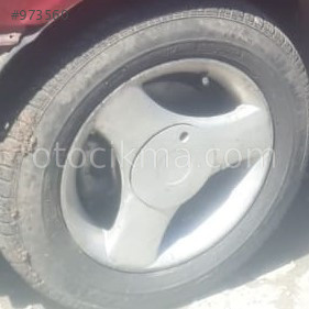 1991 1996 model fiat tempra 1.6 stw çıkma takım çelik jant