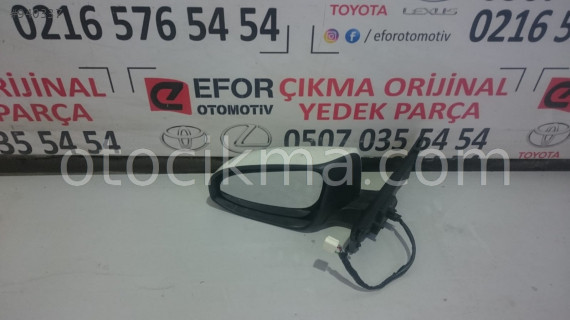 TOYOTA YARİS 2012-2016 ORJİNAL ÇIKMA SOL AYNA