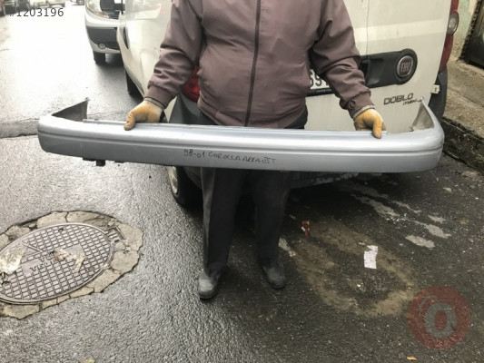 1998-2001 COROLLA ARKA TAMPON TOYOTA ORJİNAL ÇIKMA PARÇA