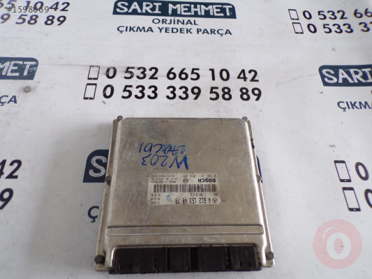 ÇIKMA MERCEDES W203 C270CDI MOTOR BEYNİ A 612 153 49 79