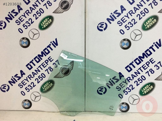 MERCEDES E SERİSİ W212 KASA SOL ARKA KAPI CAMI