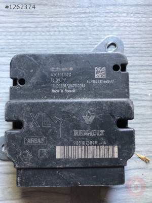 985101389R symbol airbag beyni