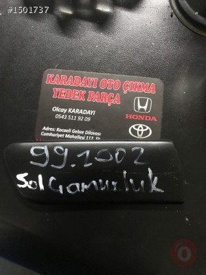 Toyota coralla 99.2002 sol ön çamurluk bandı