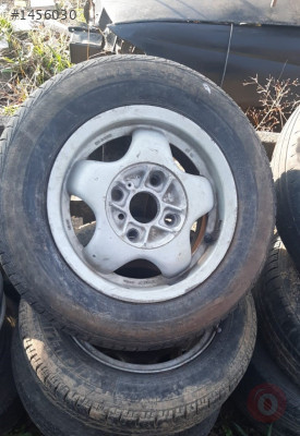mazda 626 çıkma 13inç takım çelik jant