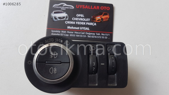 opel insignia far sis aç kapa düğmesi butonu ve tüm çıkma pa