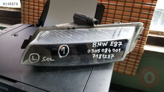 E87 1 SERİSİ SOL SİS BMW ORJİNAL ÇIKMA PARÇA
