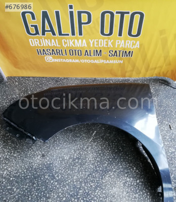 Fiat Doblo D3 Sol ön çamurluk siyah hatasız orjinal çıkma