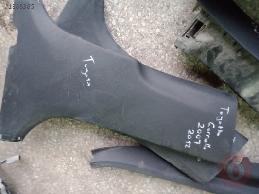 Toyota Corolla Kapı Direk Plastiği Sol 2007-2012