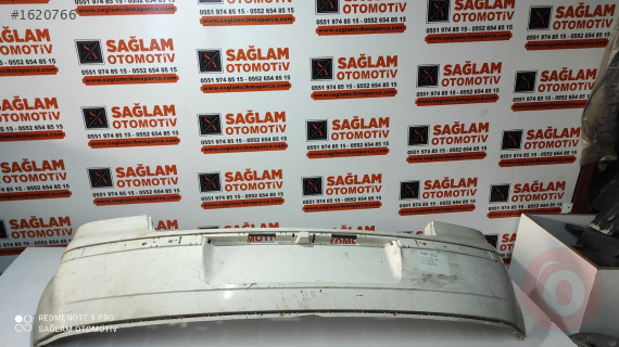 VW POLO 02-05 ÇIKMA  ARKA TAMPON OEM; 6Q6807378