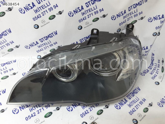 BMW X5 E70 KASA LCİ SOL FAR ORİJİNAL ÇIKMA 10-13 7161587