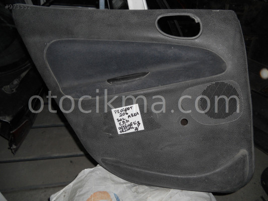 PEUGEOT 206 SOL ARKA KAPI DÖŞEMESİ ORJİNAL ÇIKMA TEMİZ