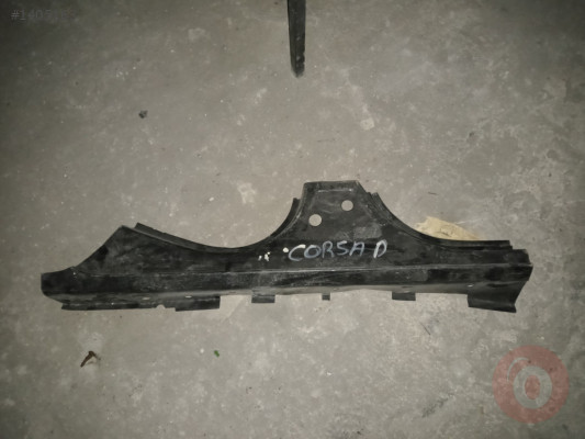 Opel Corsa d sağ marşbiyel sacı 2010 çıkma parça