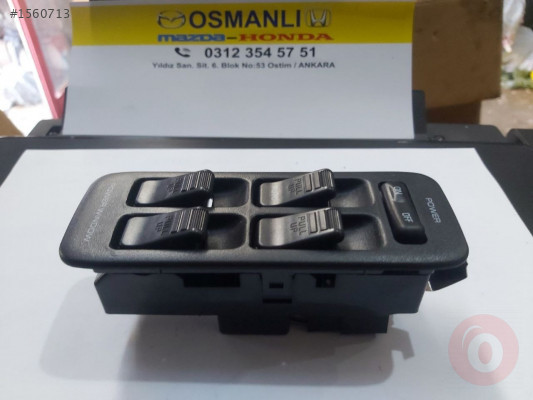 MAZDA 323 1992 - 1997 SOL ÖN DÖRTLÜ CAM DÜĞMESİ