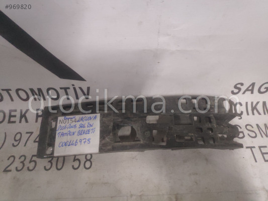 RENAULT LAGUNA 01-08 SOL ÖN TAMPON BRAKETİ OEM; 000146978