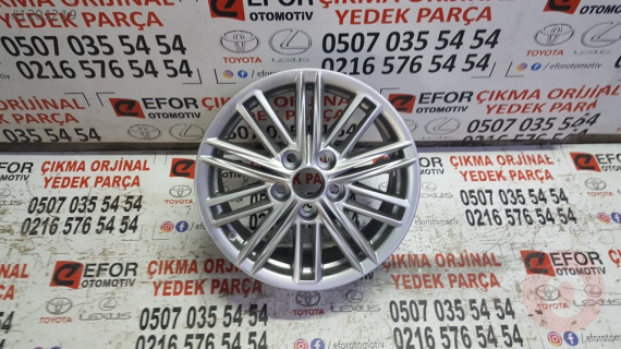 TOYOTA COROLLA ADVANCE ÇELİK JANT ORJ* ÇIKMA YEDEK P. 16-18
