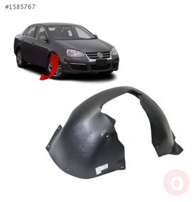 VW GOLF JETTA 05-11 SAĞ ÖN ÇAMURLUK DAVLUMBAZI 	1K5805978