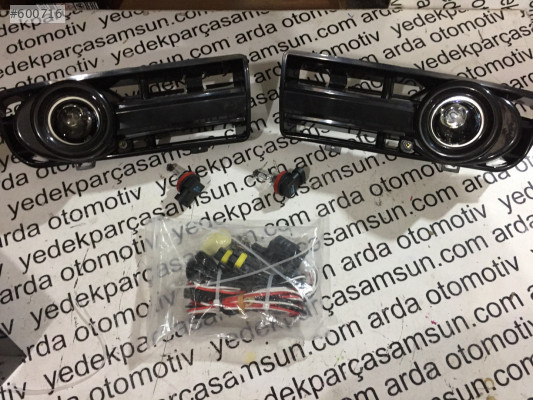 VOLKSWAGEN GOLF 4 SİS LAMBASI TAKIMI KROMLU  SIFIR FUL SET