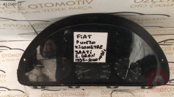 Fiat punto kilometre saati orjinal çıkma analog saat