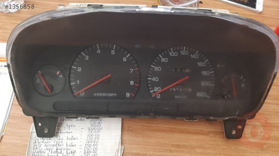 hyundai excel çıkma kilometre saati
